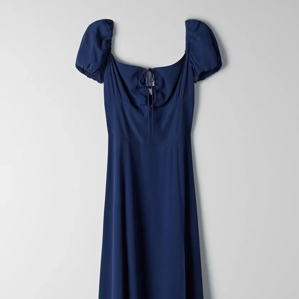 Aritzia Wilfred Pandora Dress Navy size 0 NWT - Picture 2 of 7